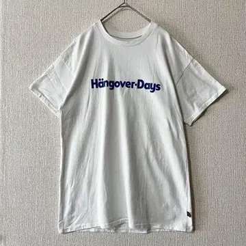 Slappy Supply/화이트 로고 티셔츠 MADE IN USA