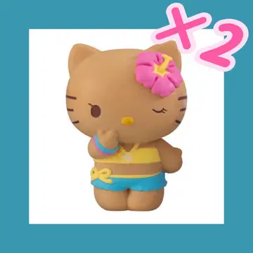새상품 산리오 캐릭터즈 모두 함께 바캉스 피규어 헬로키티 키티
