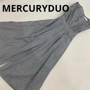 MERCURYDUO 깅엄 체크 올인원 프리 사이즈 #1319