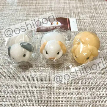리틀 토끼 라이트 가챠 로프 이어 토끼 3종 세트