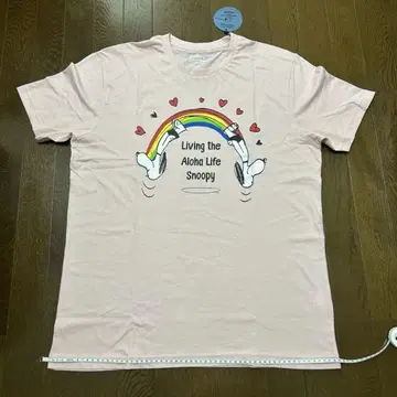 스누피 서핑 샵 티셔츠 2025 XL 사이즈