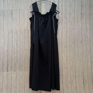 루프코 원피스 블랙 M 롱 마터니티 착용 가능 무지 넉넉한