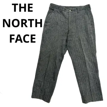 THE NORTH FACE 헤링본 팬츠 L 사이즈 그레이
