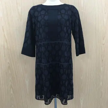 주디 컬렉션 7부 소매 원피스 F0619B01