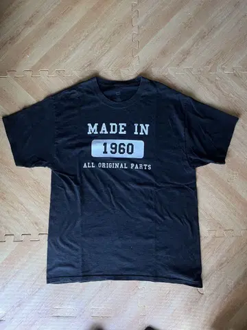 hanes comfortsoft MADE IN 1960 티셔츠 블랙