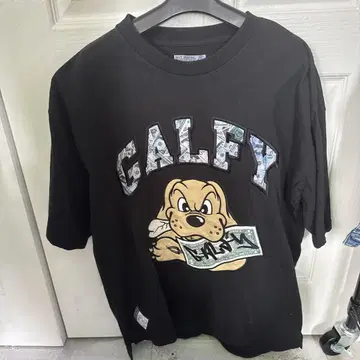 GALFY 반팔 티셔츠 블랙