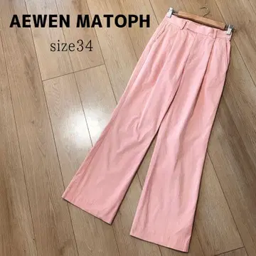 AEWEN MATOPH 스트레치 턱 팬츠
