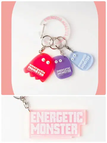 ENERGETIC MONSTER 아크릴 키링 5종 세트