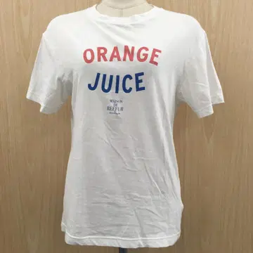 메종 리프 문자 프린트 티셔츠 F0619A05