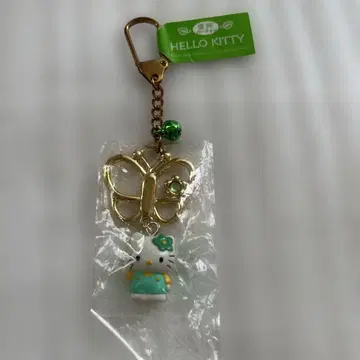 지역 한정 키티 신슈 한정 나비 카오하나 키링 헤이세이 레트로 나비