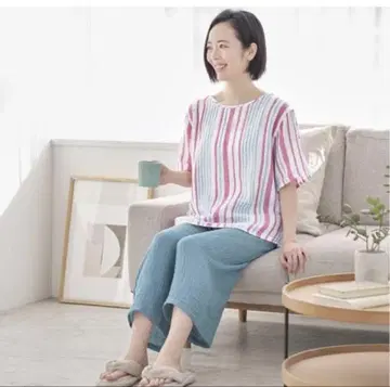 ANA 우치노 룸웨어 파자마 홈웨어 일본 아토피 협회 추천 상품 새상품