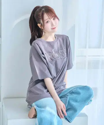 로고 아플리케 UNI-T 로제 뮤즈