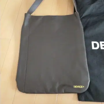 DEVICE+ 천연 가죽 토트백 다크 브라운 남녀 공용