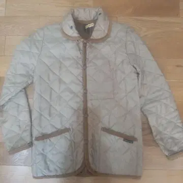 LAVENHAM 베이지 퀼팅 자켓 ARMEN