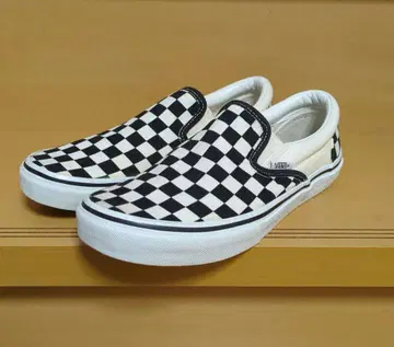 VANS 반스 슬립온 체커 26.5