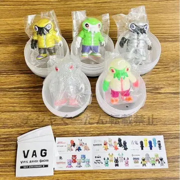 VAG 10th 2 크툴루오이드 가로미 가챠 소프트 비닐 전 5종 세트