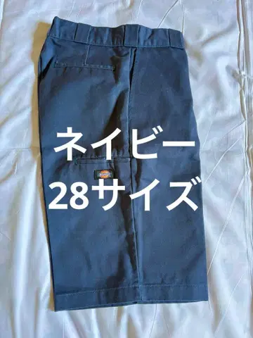 디키즈 네이비 컬러 숏 팬츠 디키즈
