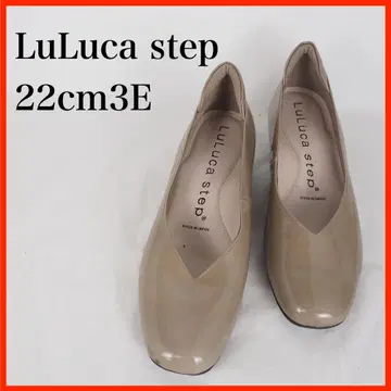 LuLuca step*펌프스*22cm3E*에나멜 그레이지*O3920