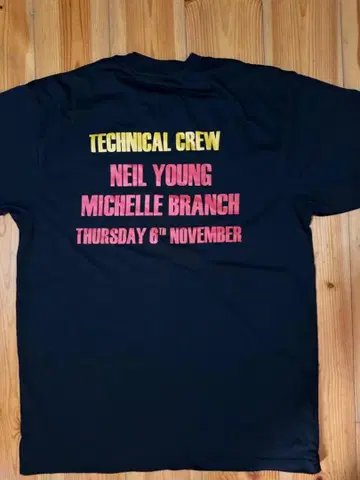NEIL YOUNG & MICHELLE BRANCH 티셔츠