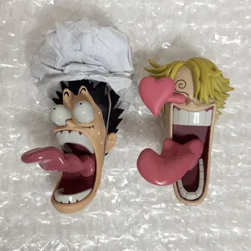ONE PIECE 원피스 깜짝 놀란 얼굴 마그넷 상디 루피