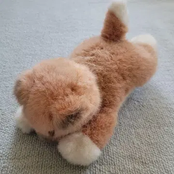 쇼와 헤이세이 레트로 개 봉제 인형 쿵쿵 소리 세키구치 반다이