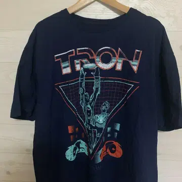 레어 디즈니 TRON 트론 오리지널 무비 티셔츠 해외 구제 의류