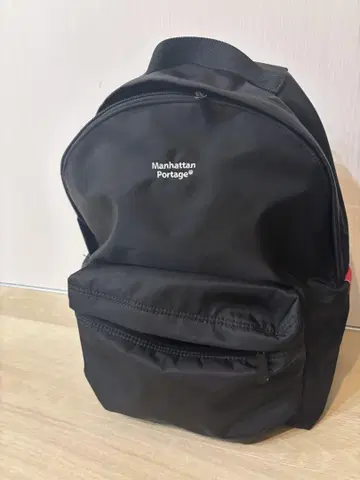 Manhattan Portage 블랙 백팩