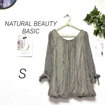 7860-1 NATURAL BEAUTY BASIC 스트라이프 블라우스