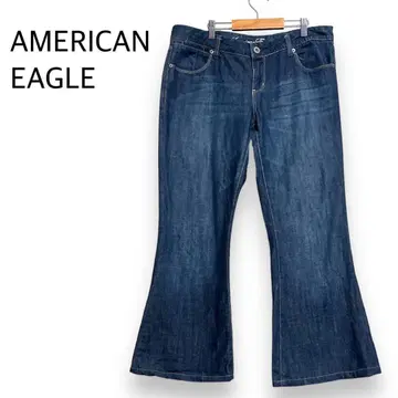 AMERICAN EAGLE 아메리칸 엔젤 데님 플레어 팬츠 청바지