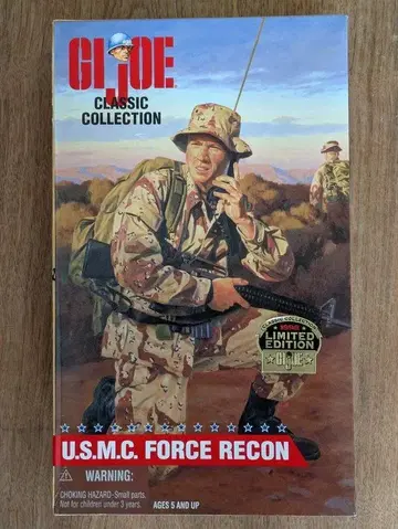 G.I. Joe U.S.M.C. Force Recon 한정판