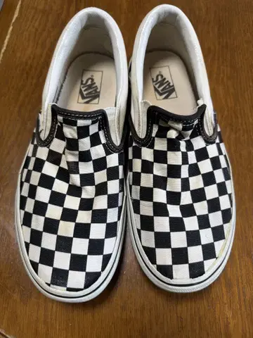 Vans 체커 패턴 슬립온