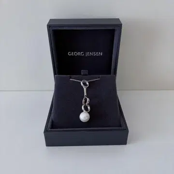 조지 젠슨 스피어 펜던트 화이트 펄