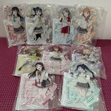 러브 라이브 Aqours 선생님 편 아크릴 스탠드 세트