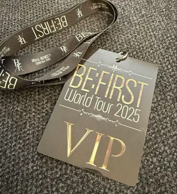 BE:FIRST World Tour VIP 혜택 라미네이티드 패스 방콕