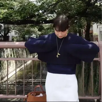 ETRE TOKYO 투피스 크롭 니트 에트레토쿄
