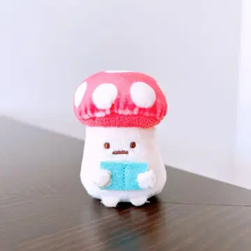 스미코구라시 검정 버섯 테노리 봉제 인형