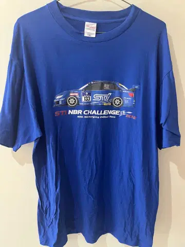 STI NBR CHALLENGE 2012 스바루 티셔츠 모터 스포츠