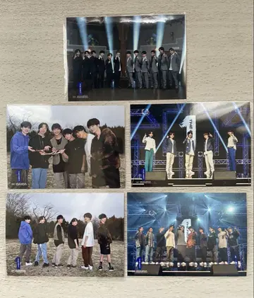 THE FIRST 공식 브로마이드 마나토 5장 세트