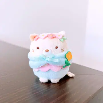 스미코구라시 검정 고양이 봉제 인형