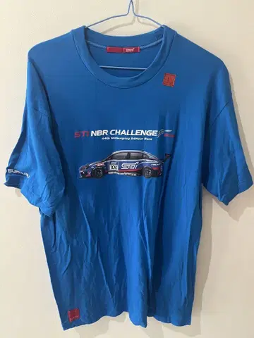 STI NBR CHALLENGE 2016 스바루 티셔츠