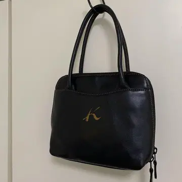 Kritamura 네이비 핸드백 키타무라 토트 백 파우치