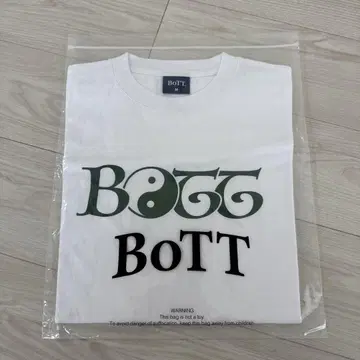 BoTT 티셔츠 화이트 M