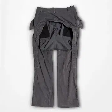 00s Griffin ZIP 디자인 카고 팬츠 Y2K 이탈리아 제