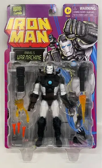 HASBRO (VINTAGE RETRO) 아이언맨 마블 워 머신 6인치