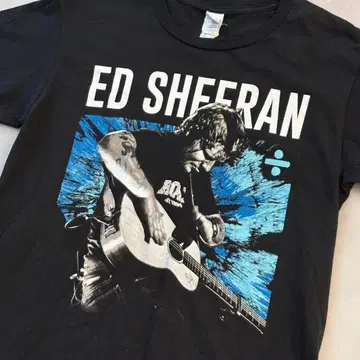 Ed Sheeran 에드 시런 투어 T 블랙 GILDAN