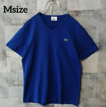 라코스테 Msize ONE POINT 티셔츠 BLUE