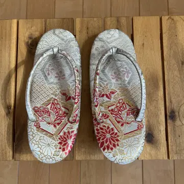 시치고산 조리 여자 금 빨간색 19cm
