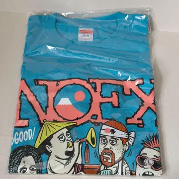 미개봉 새상품 NOFX 라스트 재팬 투어 티셔츠 L