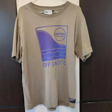 DUFFER OFFSHORE 티셔츠 베이지