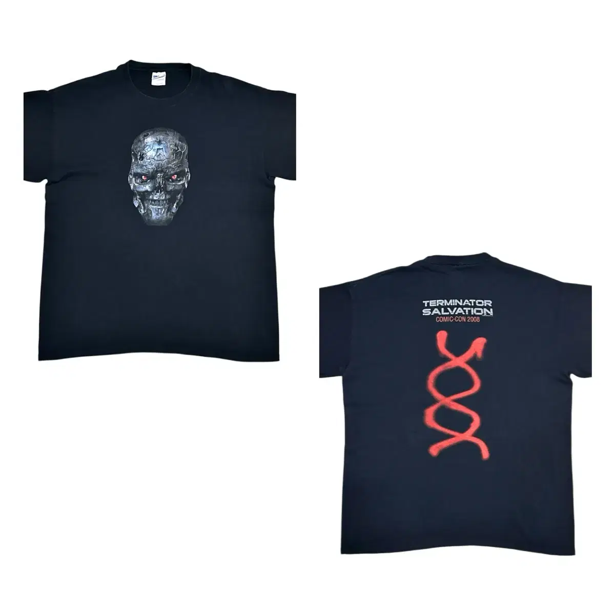 터미네이터 무비 프로모션 티셔츠 L XL